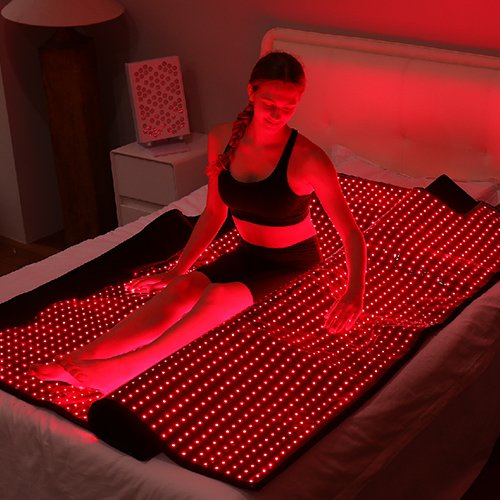 RICOVSUN red light therapy sleeping bag for full body home wellness