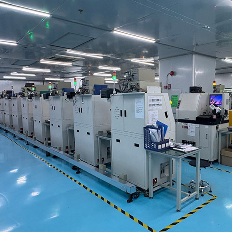 Red light therapy product testing and R&D equipment at RICOVSUN
