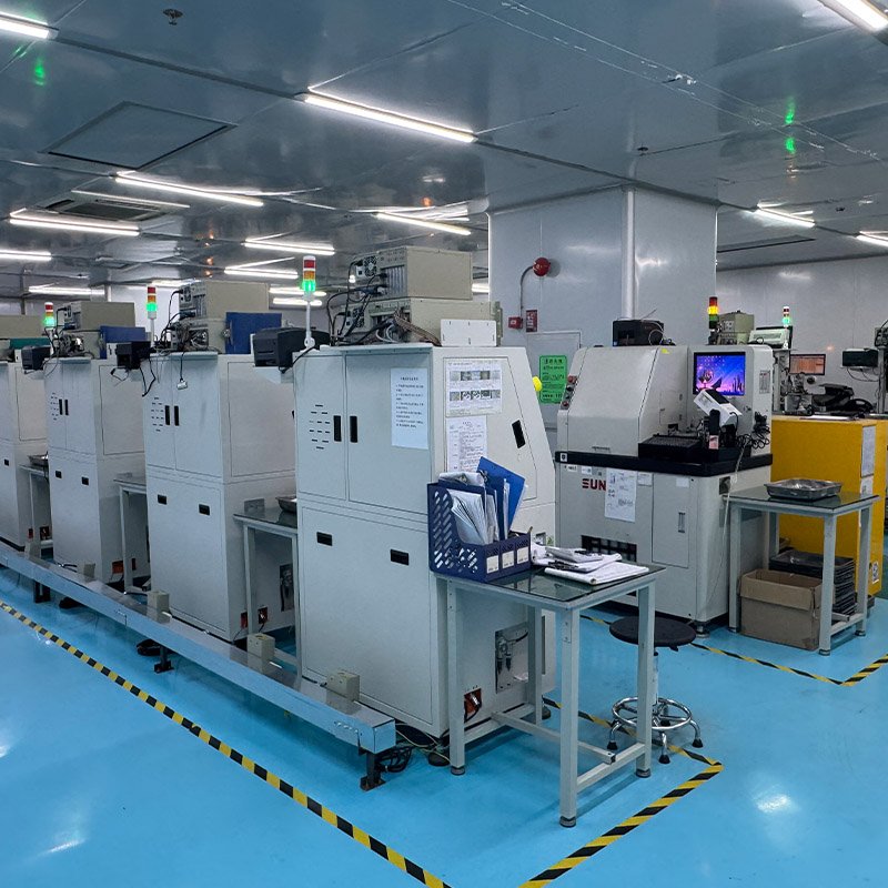 Red light therapy product testing and R&D equipment at RICOVSUN