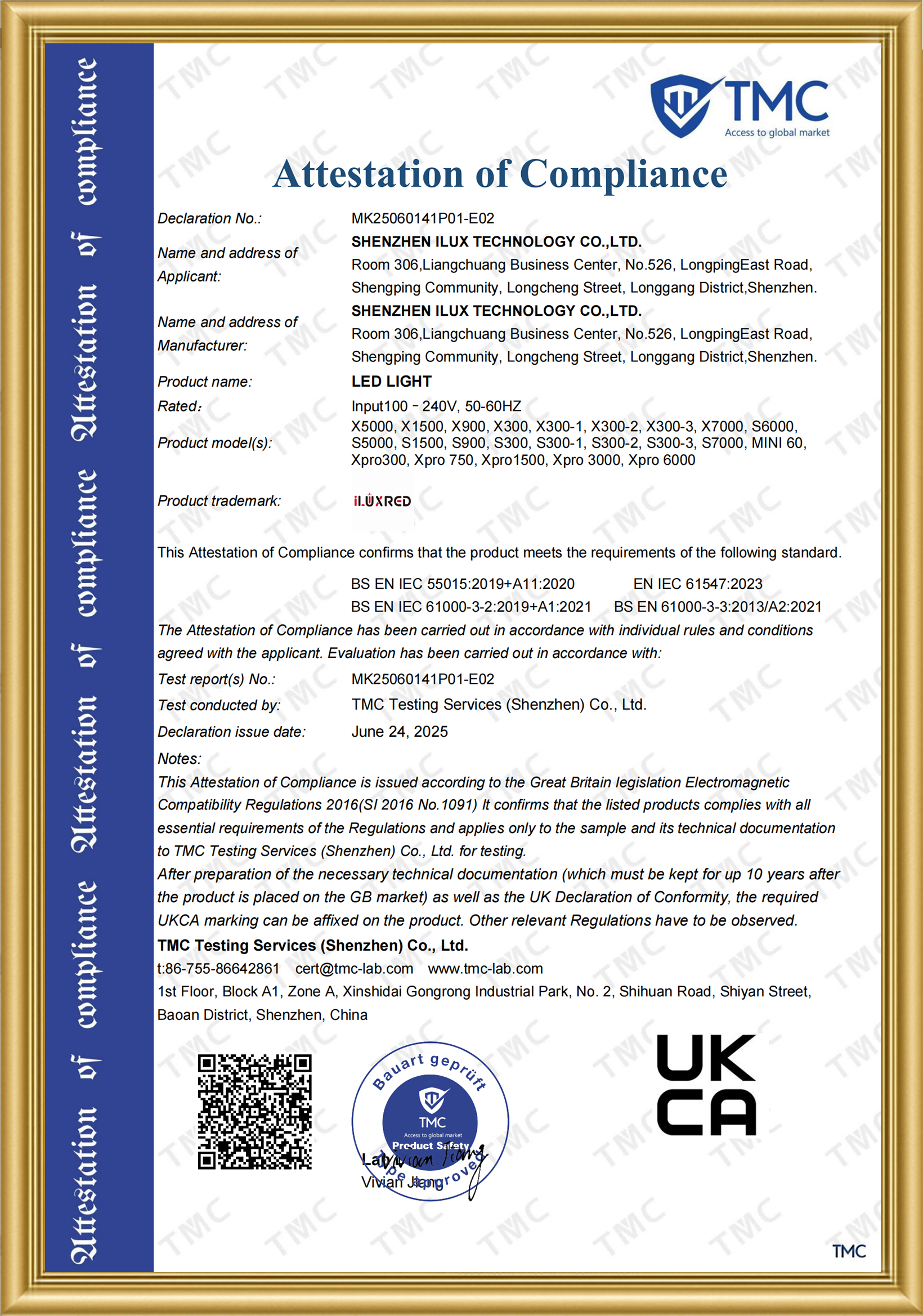 RICOVSUN UKCA Certified Red Light Therapy Devices
