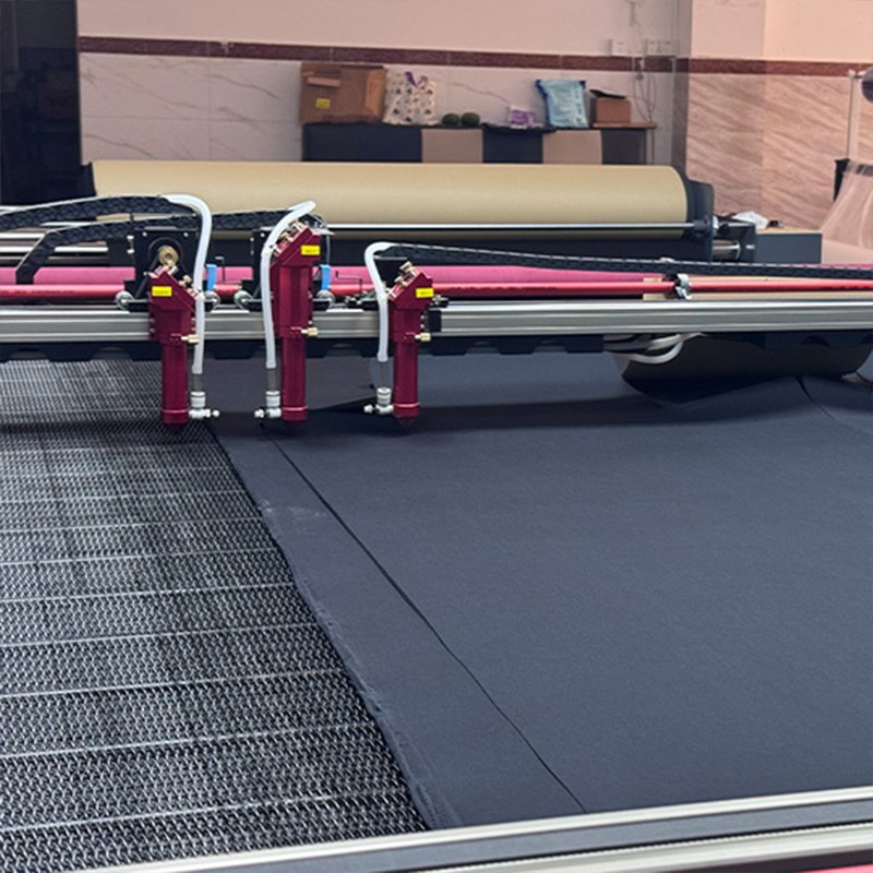 Laser cutting equipment for red light therapy blanket production