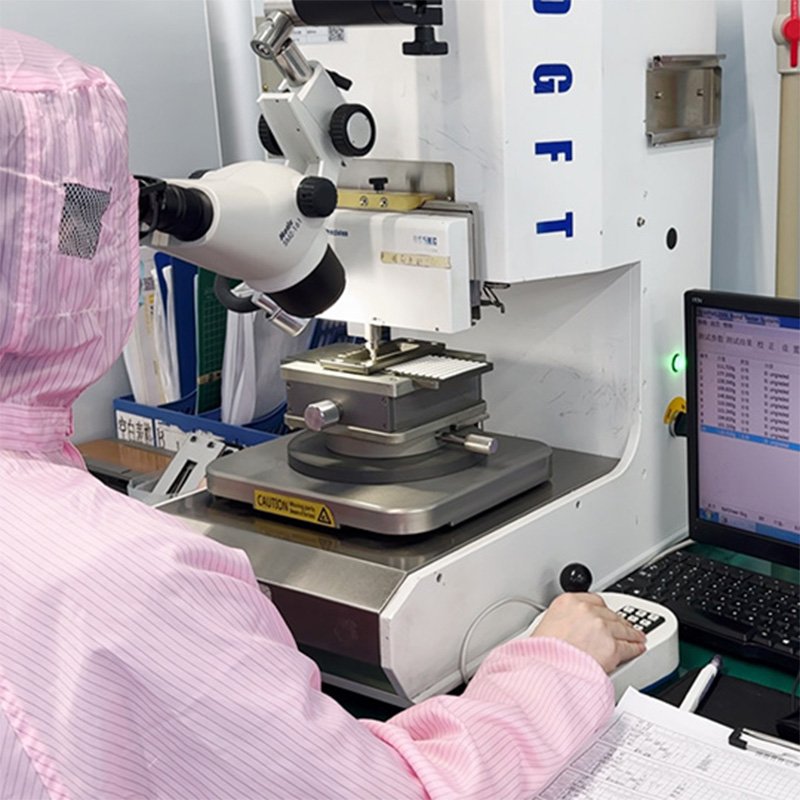 Red light therapy product testing and R&D equipment at RICOVSUN