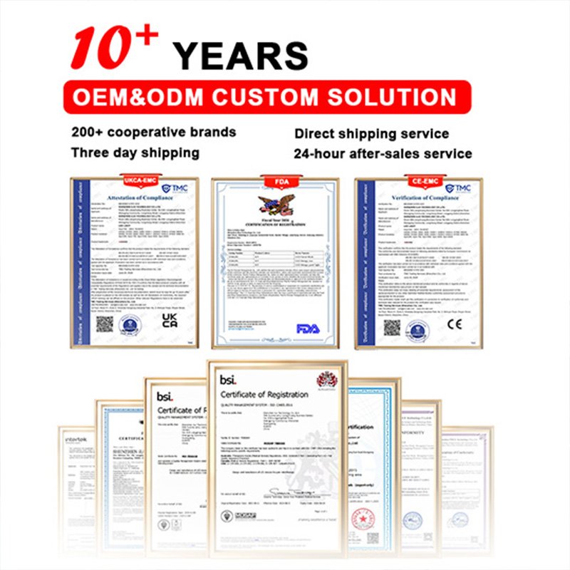 RICOVSUN red light therapy product certifications and compliance documents