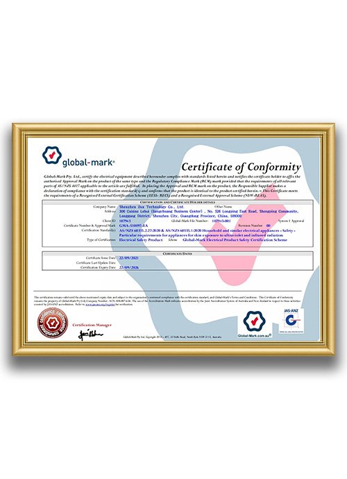 RICOVSUN Global Mark Product Safety Certification