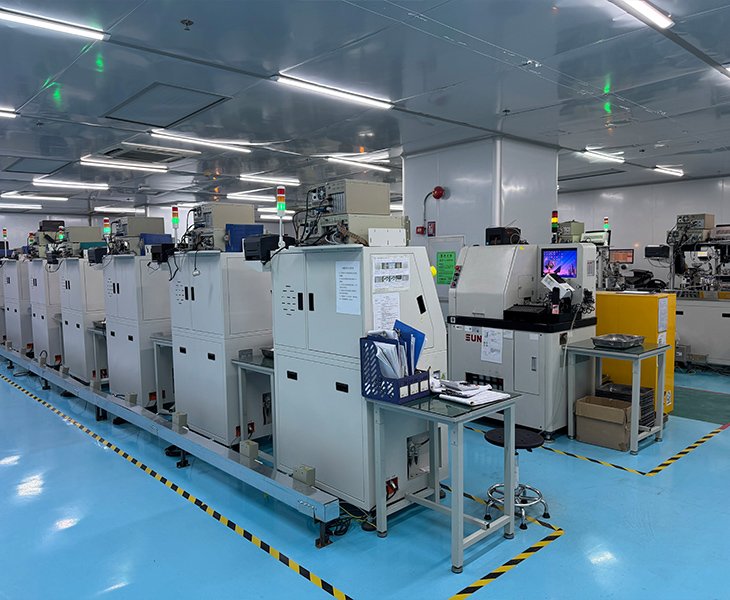 RICOVSUN red light therapy product R&D and testing equipment