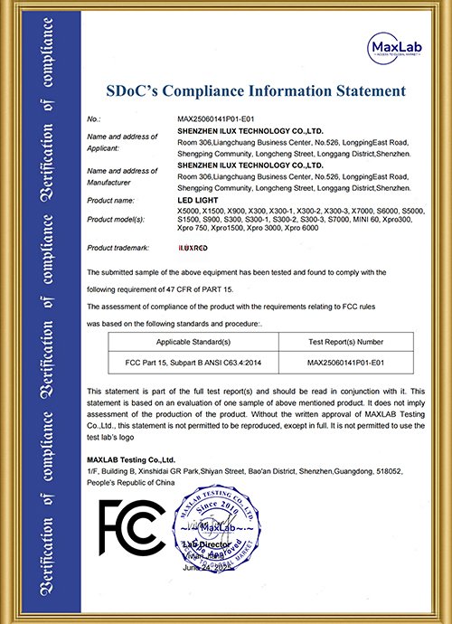 RICOVSUN FCC Certified Red Light Therapy Devices