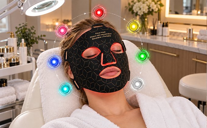 Customized Australian Beauty 7 Color LED Face Mask Project