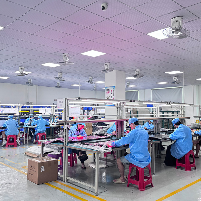 RICOVSUN organized red light therapy manufacturing and assembly workshop